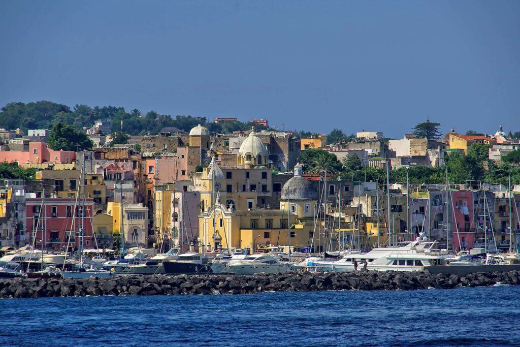 ischia dal mare